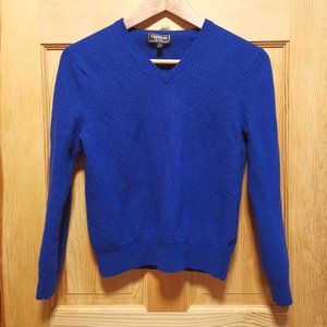 Express Extra fine merino wool V-neck sweater (M)